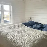 Bright House In Dune Row Near The North Sea