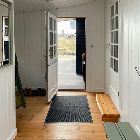 Bright House In Dune Row Near The North Sea Ringkøbing
